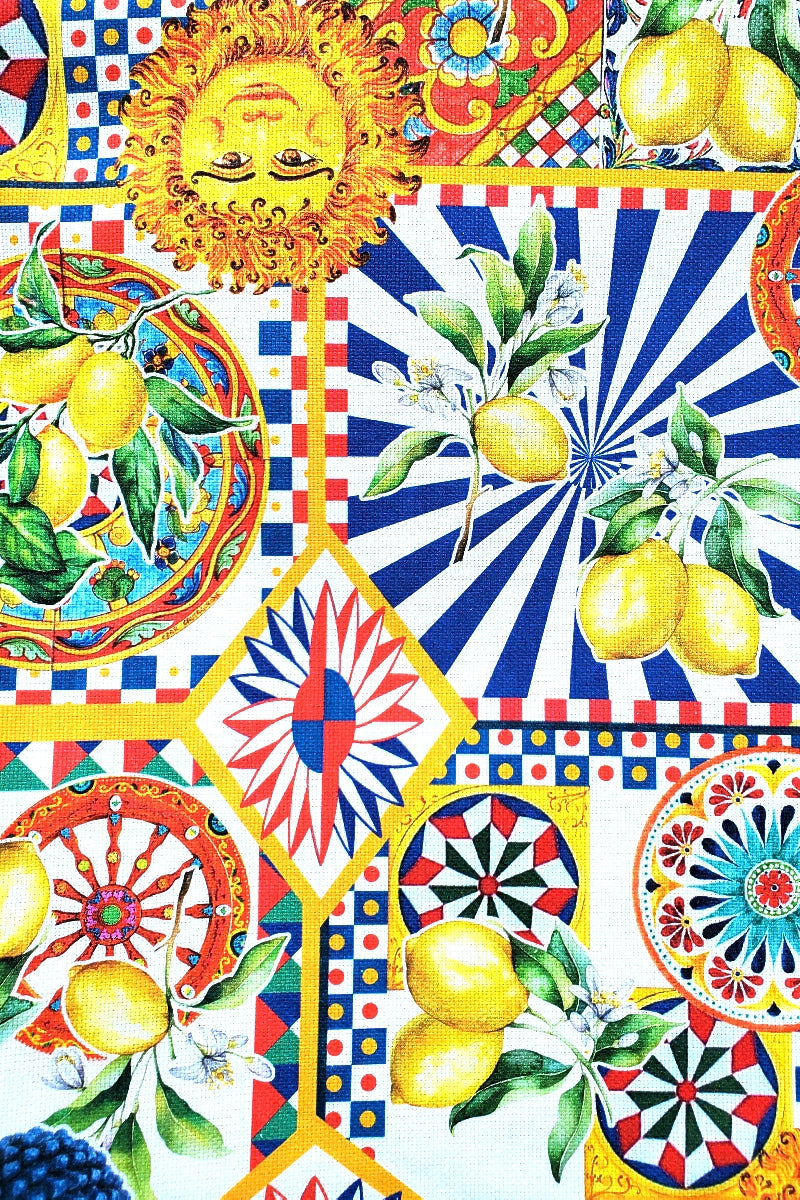 The Sicilian Fantasy  Runner - 18 x 53