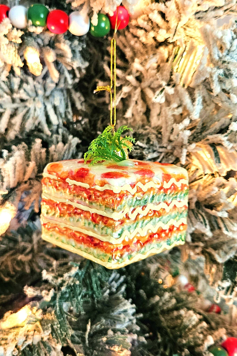 Nonna's Lasagna Christmas Ornament