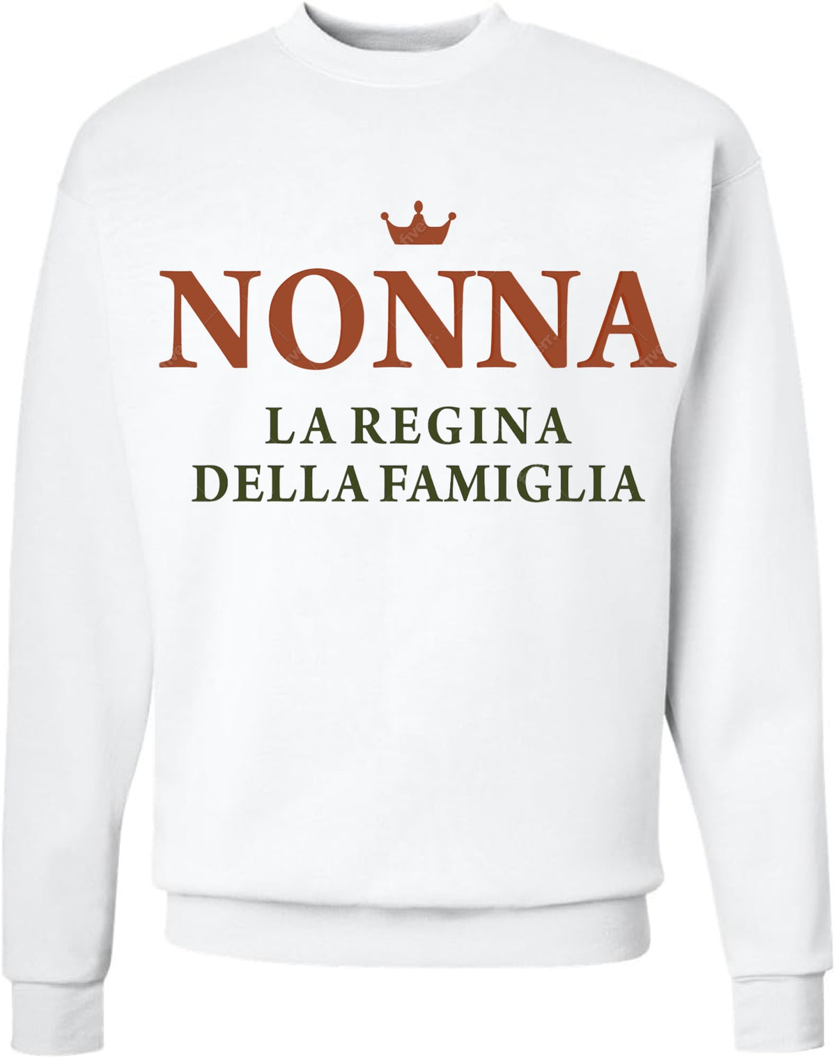 Nonna - La Regina della Famiglia Sweatshirt