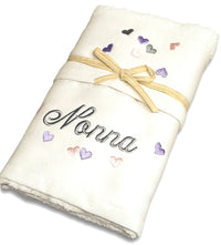 The Embroidered Nonna Bath Towel Set - Made in Italy