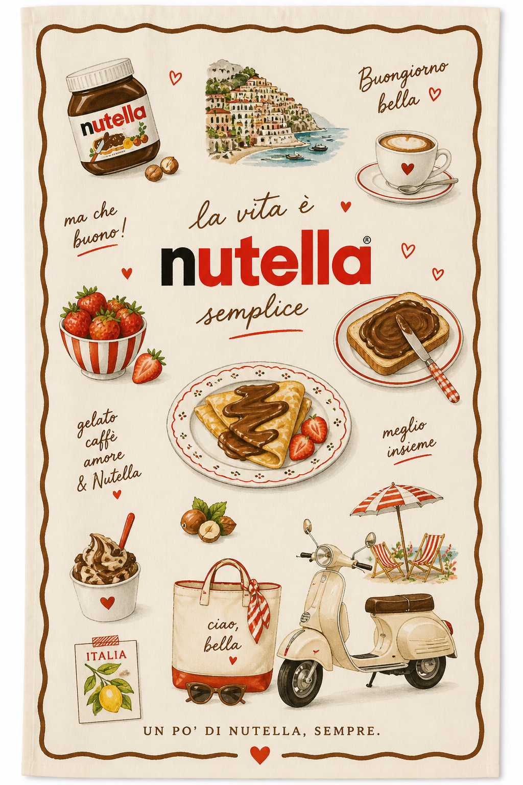 The Nutella Beach Towel