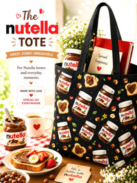 nutella tote bag