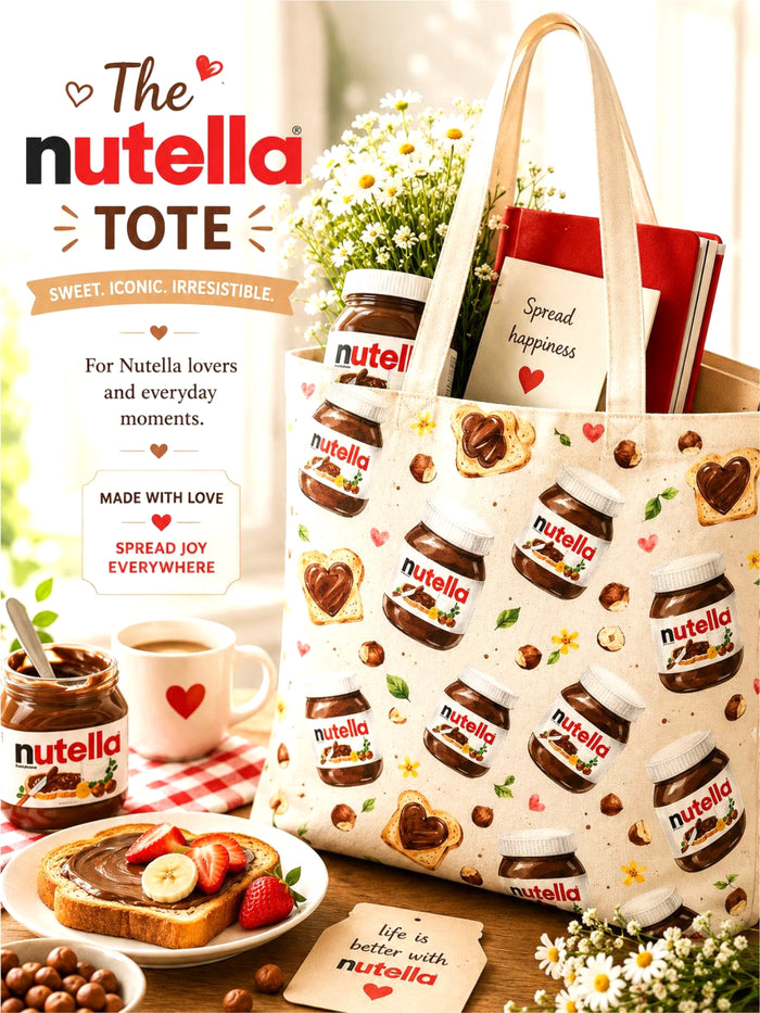 nutella tote bag