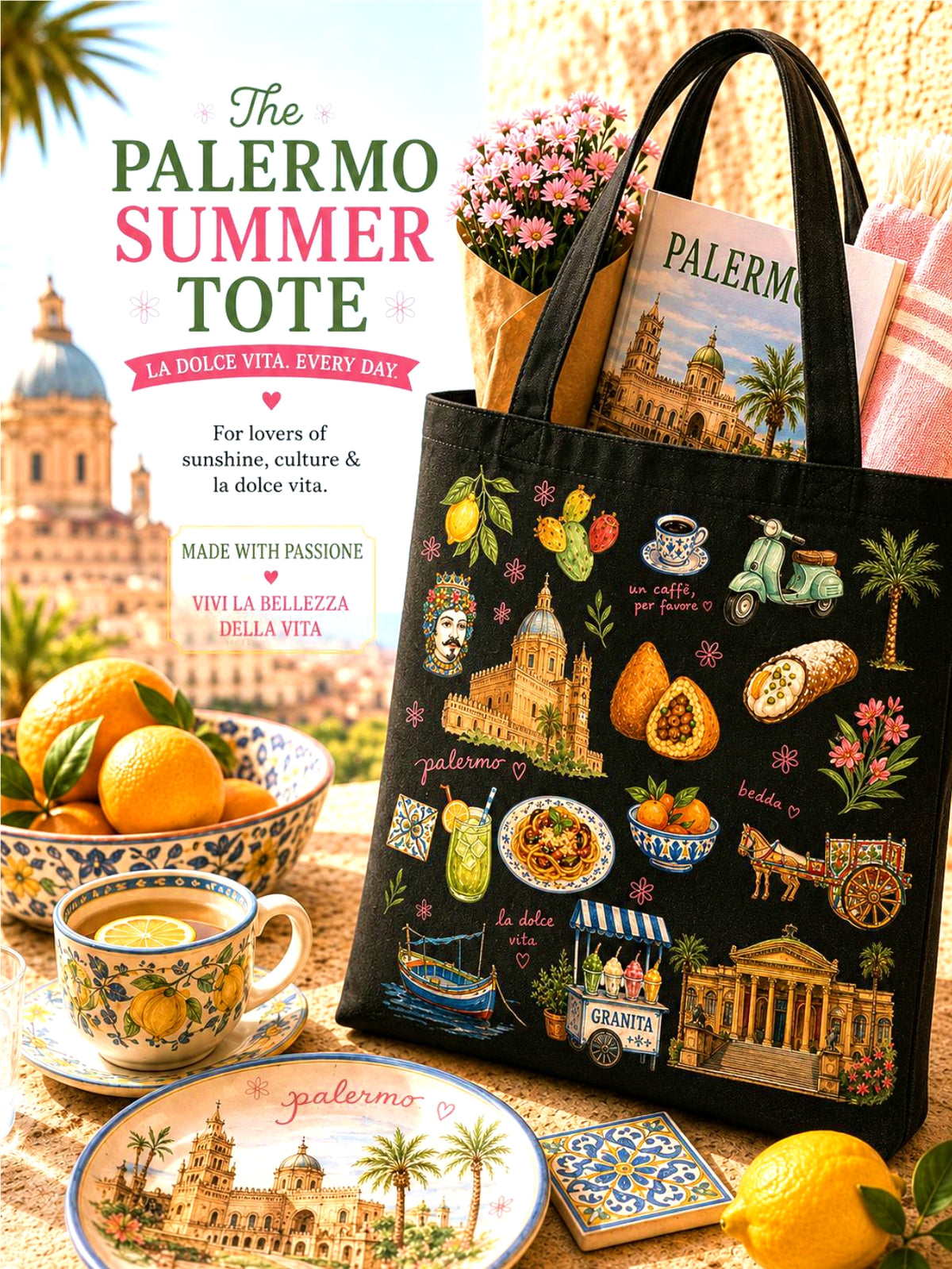 The Palermo Summer Tote