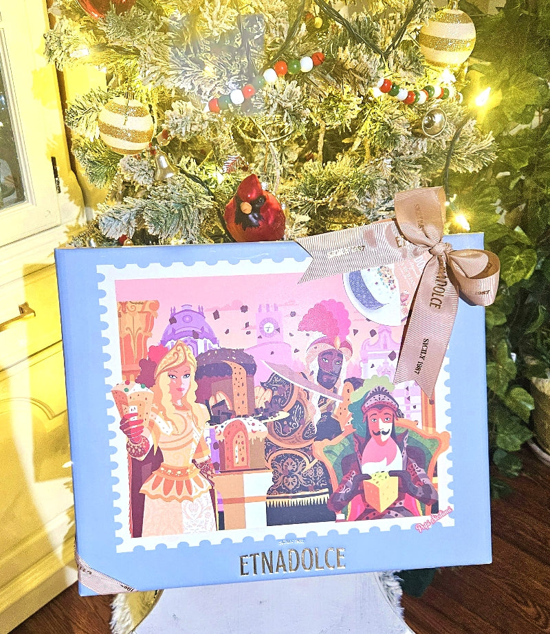 Cassata Siciliana Panettone with Sicilian Pupo:  Bradamante - Gift Box