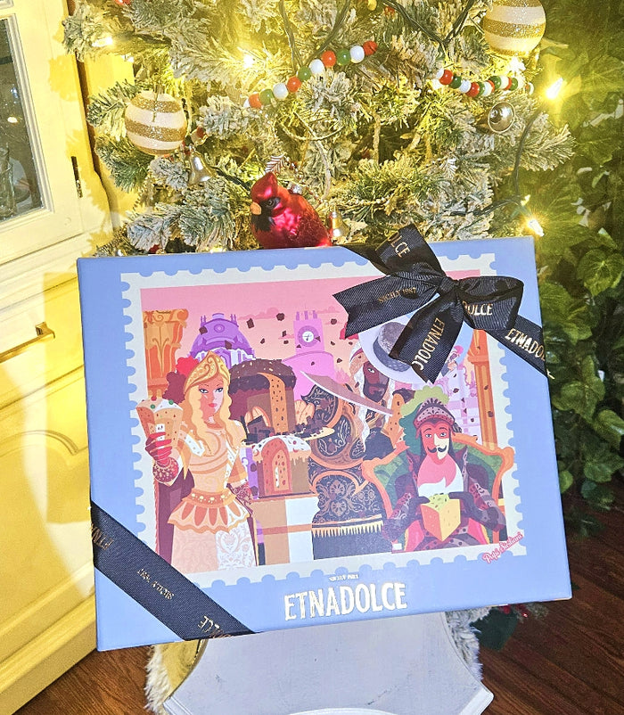 Chocolate of Modica IGP Panettone with Sicilian Pupo: Ferrau - Gift Box