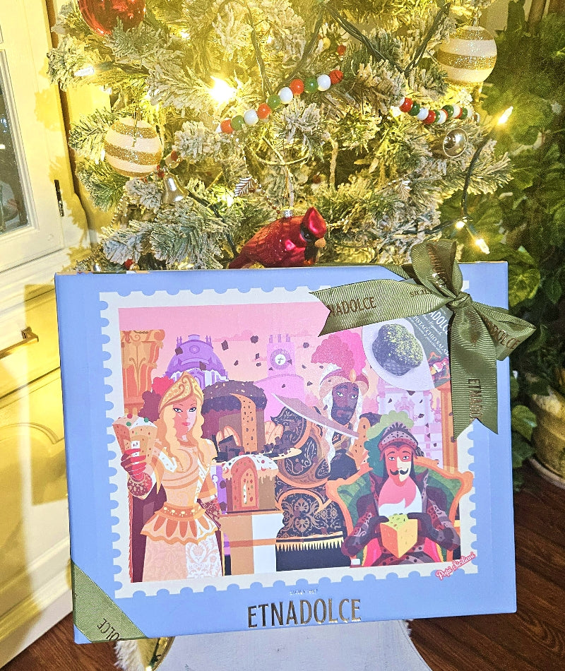 Pistachio Panettone with Sicilian Pupo: Orlando - Gift Box