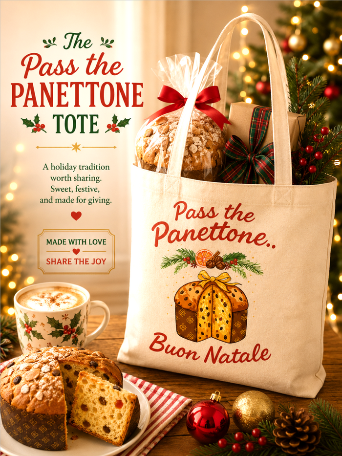 pass panettone tote