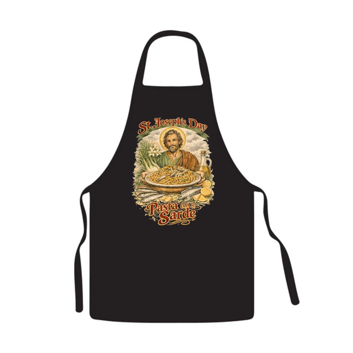 St. Joseph's Day Pasta con Sarde Apron