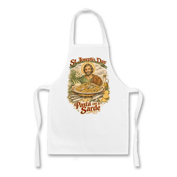 St. Joseph's Day Pasta con Sarde Apron