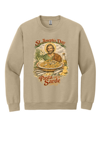 Pasta con Sarde Sweatshirt for St. Joseph's Day
