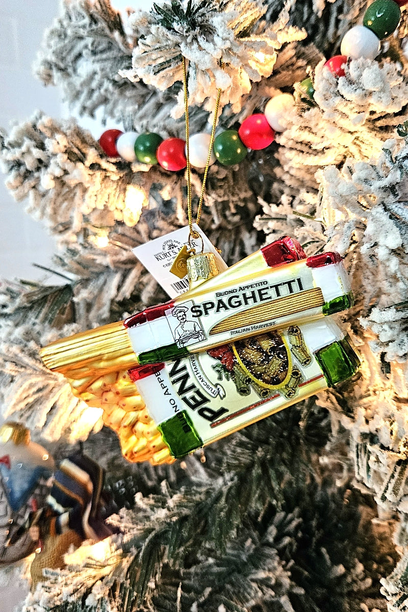 Pasta Christmas Ornament