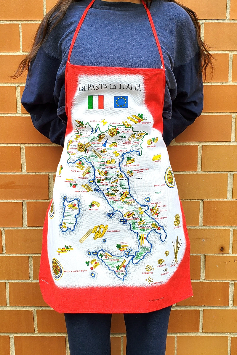 The Pasta of Italy Apron - Made in Italy