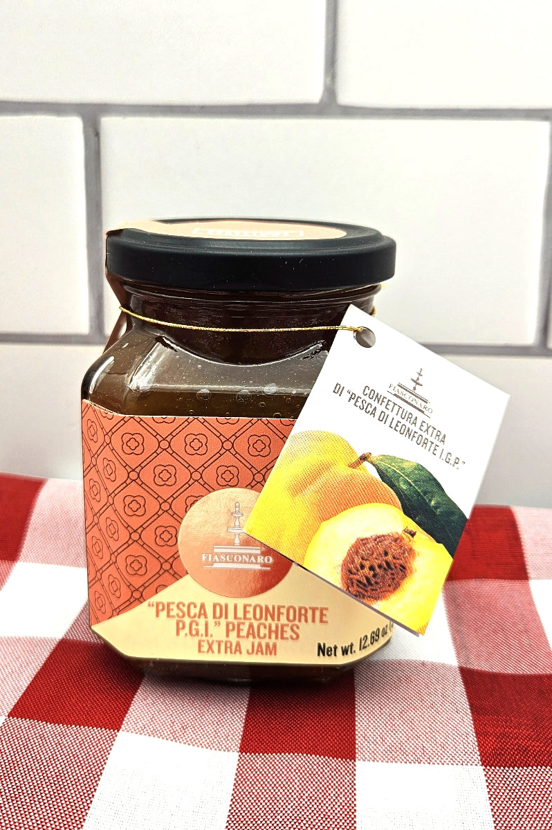 Leonforte IGP Peach Extra Jam by Fiasconaro