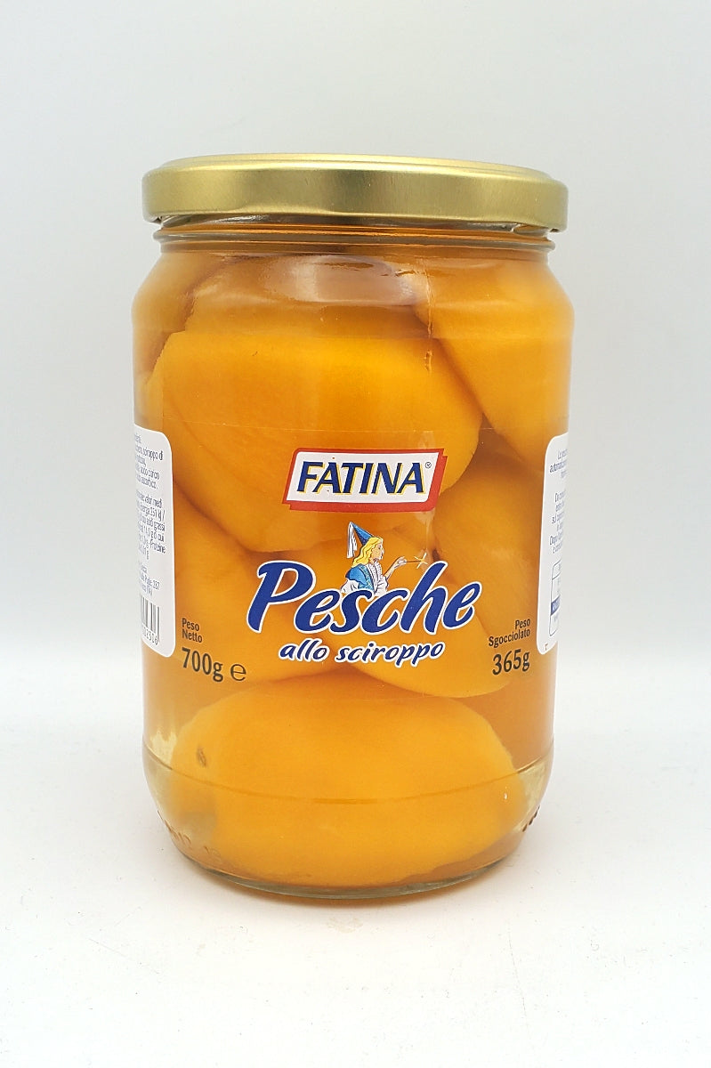 Italian Peaches in Syrup