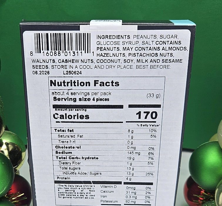 Peanut Brittle with Sea Salt