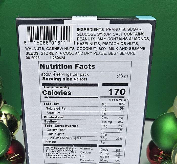 Peanut Brittle with Sea Salt