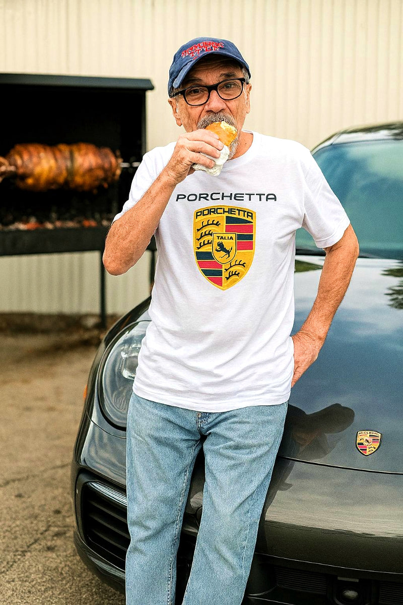 The Porchetta Tee - Unisex - White