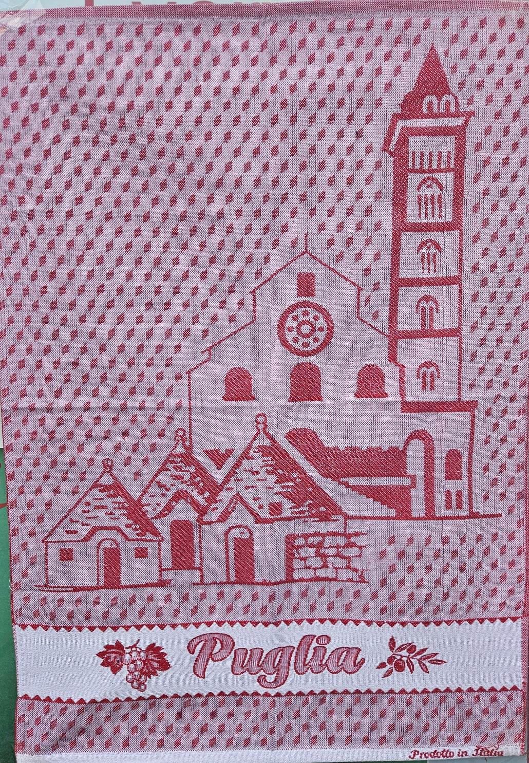 The Puglia Cotton Dish Towel - Made in Italy
