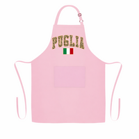 Puglia Leopard Print Apron