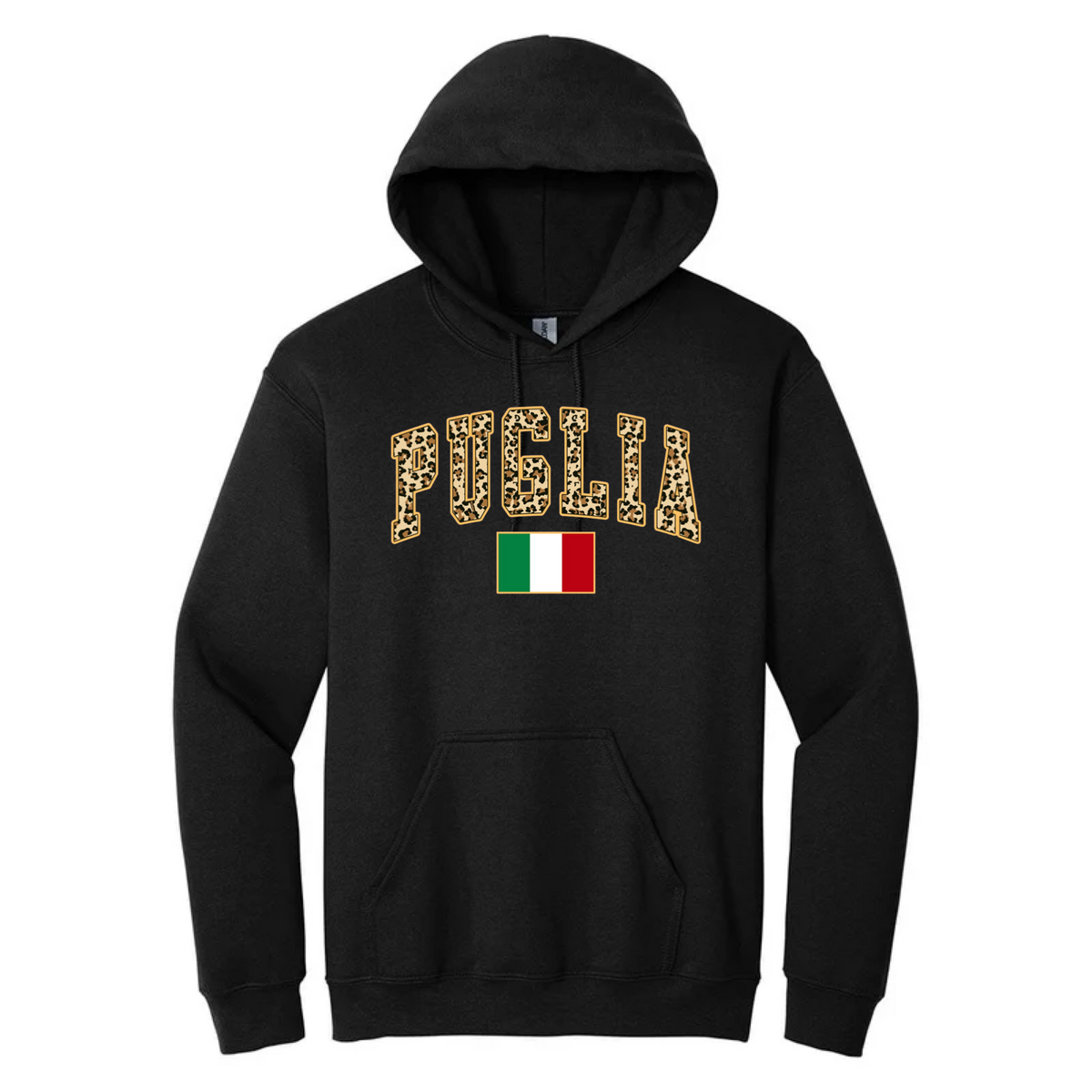 Puglia Leopard Print Hoodie - Unisex