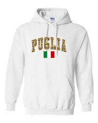 Puglia Leopard Print Hoodie - Unisex