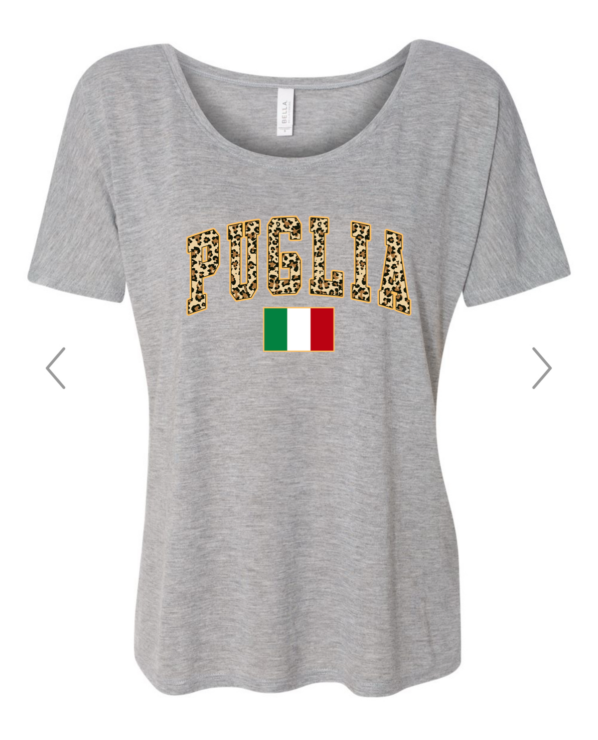 Puglia Leopard Print Slouch