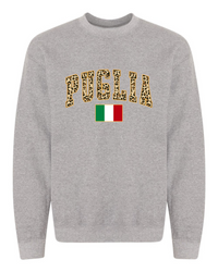 Puglia Leopard Print Sweatshirt - Unisex