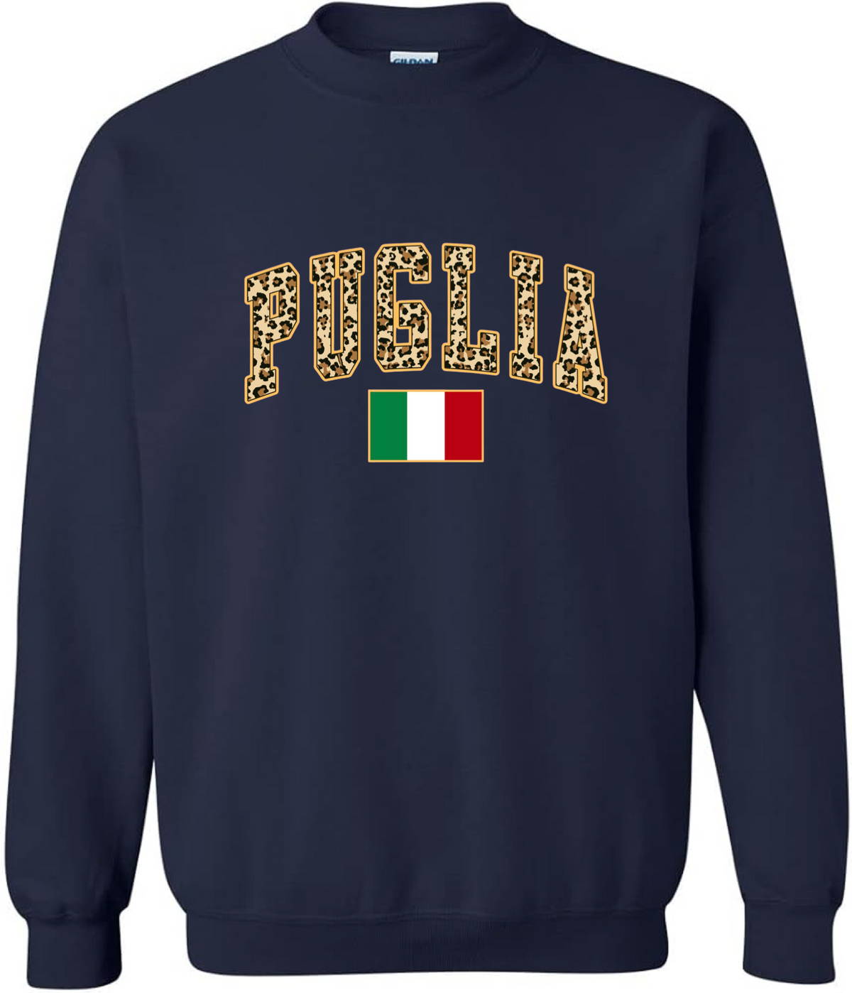 Puglia Leopard Print Sweatshirt - Unisex