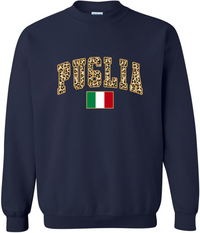 Puglia Leopard Print Sweatshirt - Unisex