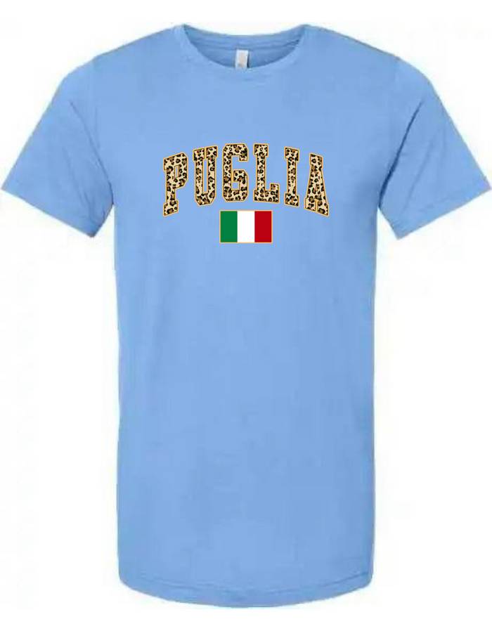 Puglia Leopard Print Tee - Unisex