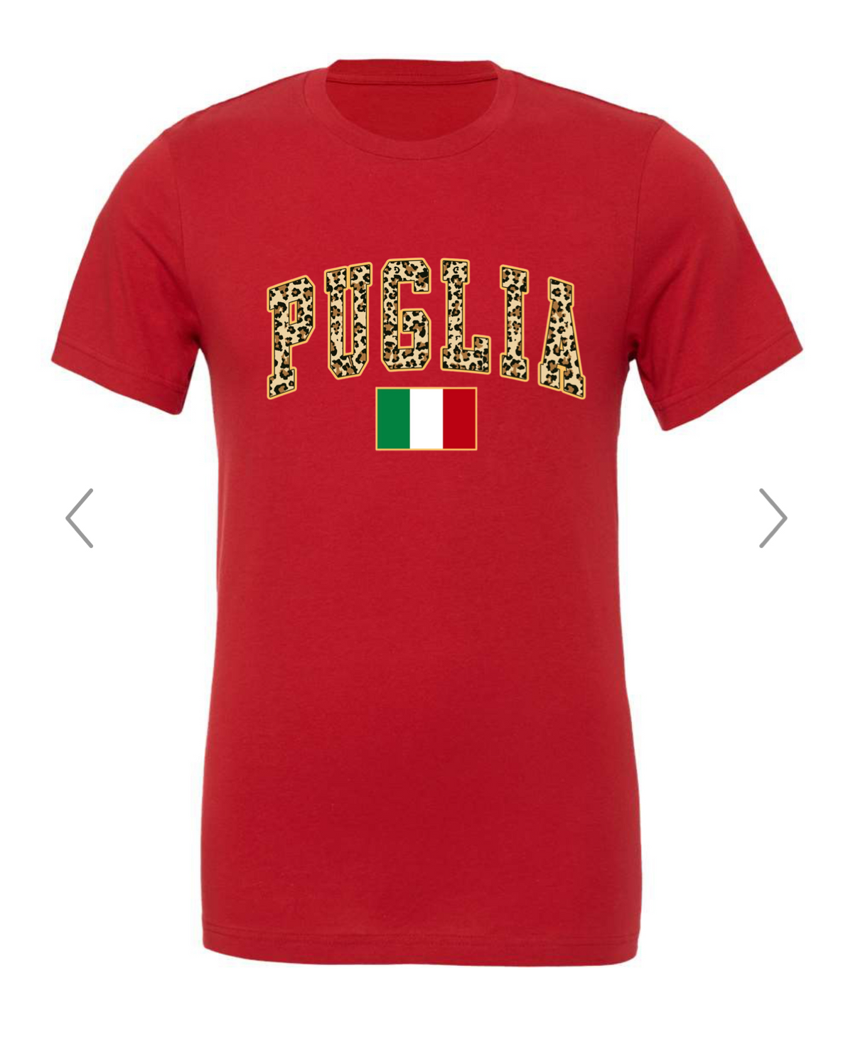Puglia Leopard Print Tee - Unisex