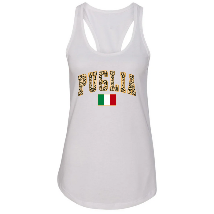 Puglia Leopard Print Tank Top