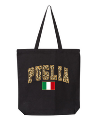 Puglia Leopard  Print Tote