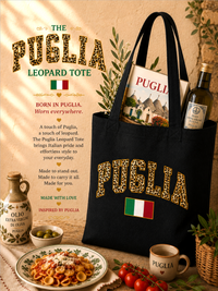 Puglia Leopard  Print Tote