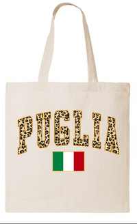 Puglia Leopard  Print Tote
