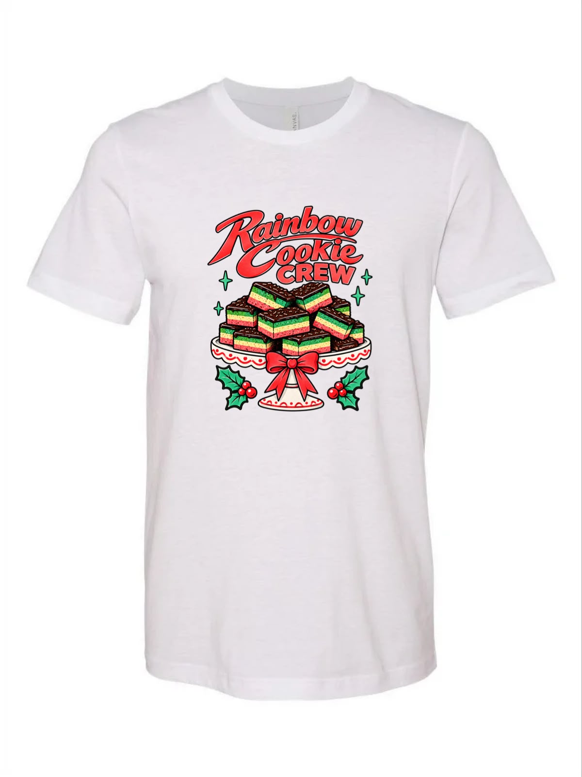 The  Rainbow Cookie Crew Tee - Unisex