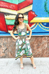 The Rosa Leopardo Dress - Final Sale