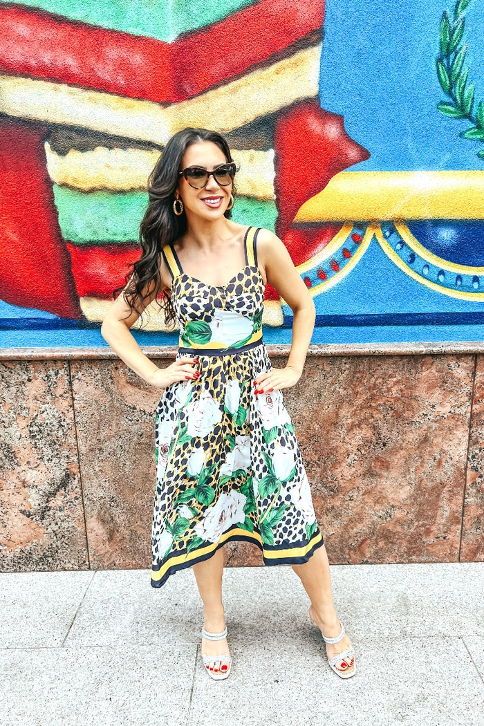 The Rosa Leopardo Dress - Final Sale