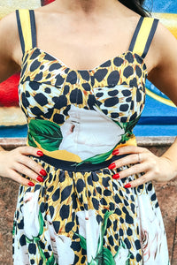 The Rosa Leopardo Dress - Final Sale