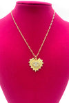 The Sacred Heart Malocchio Necklace