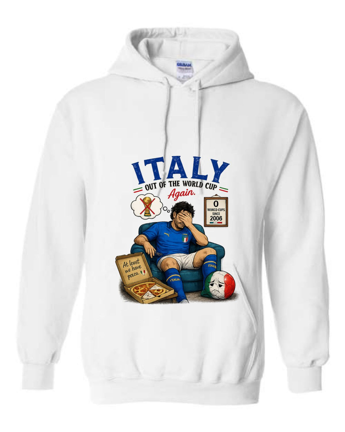The Sad Italian Soccer Player Hoodie - Unisex