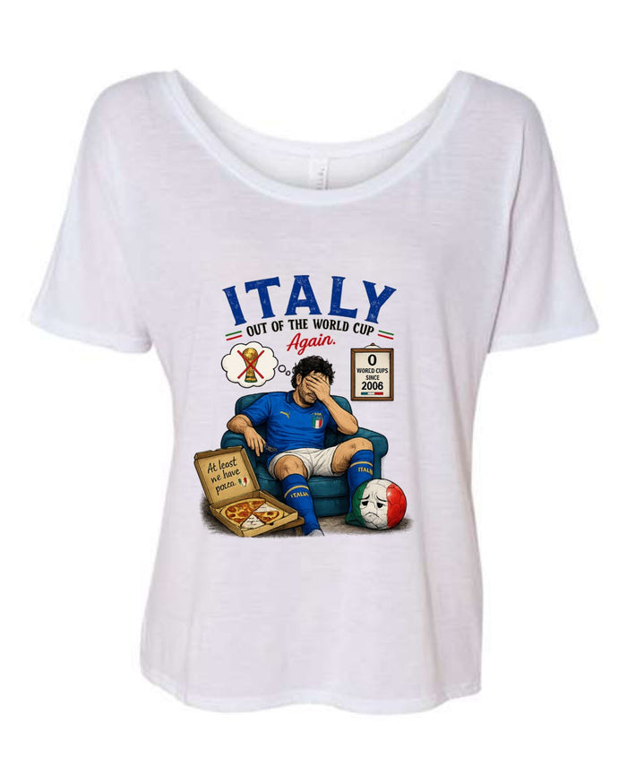 The Sad Italian Soccer Player Slouch
