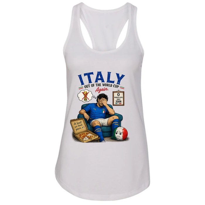The Sad  Italian Soccer Player Tank Top