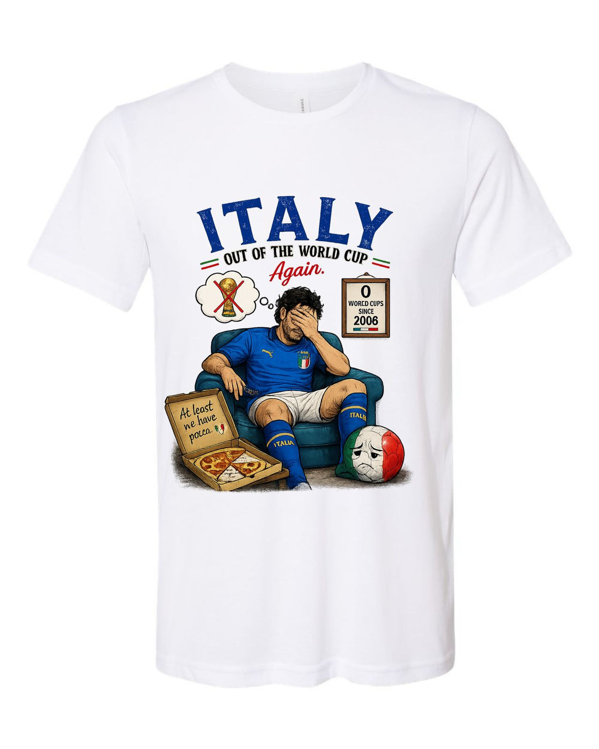 The Sad Italian Soccer Player Tee - Unisex