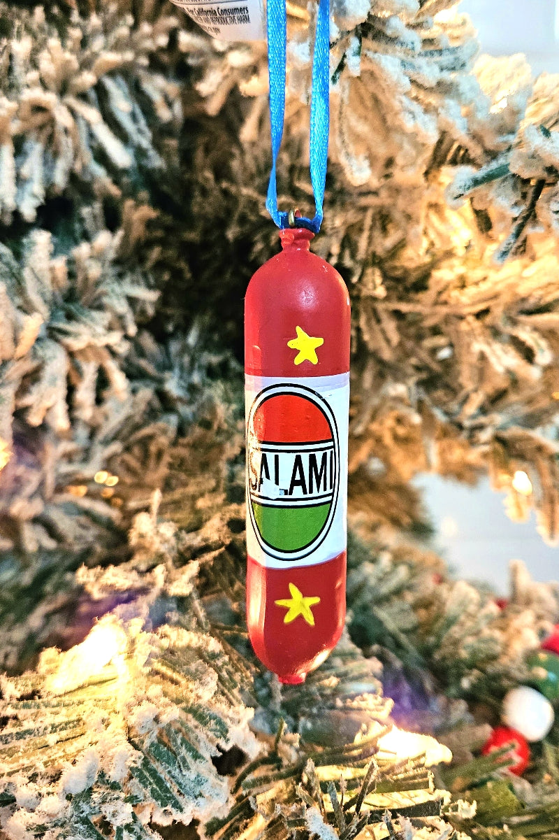 The Salami Ornament - Resin