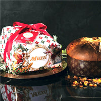 Santa Panettone Classico Basso by Muzzi