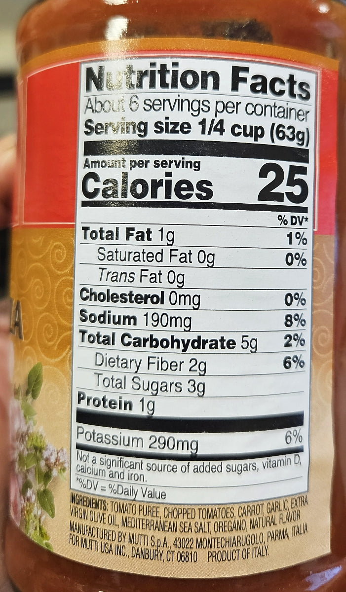 Positano  Pizza Sauce by Mutti