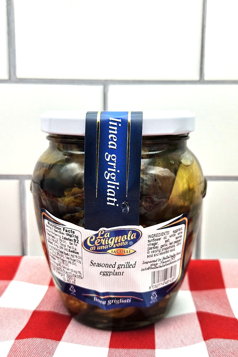 Seasoned Grilled Eggplant from Puglia