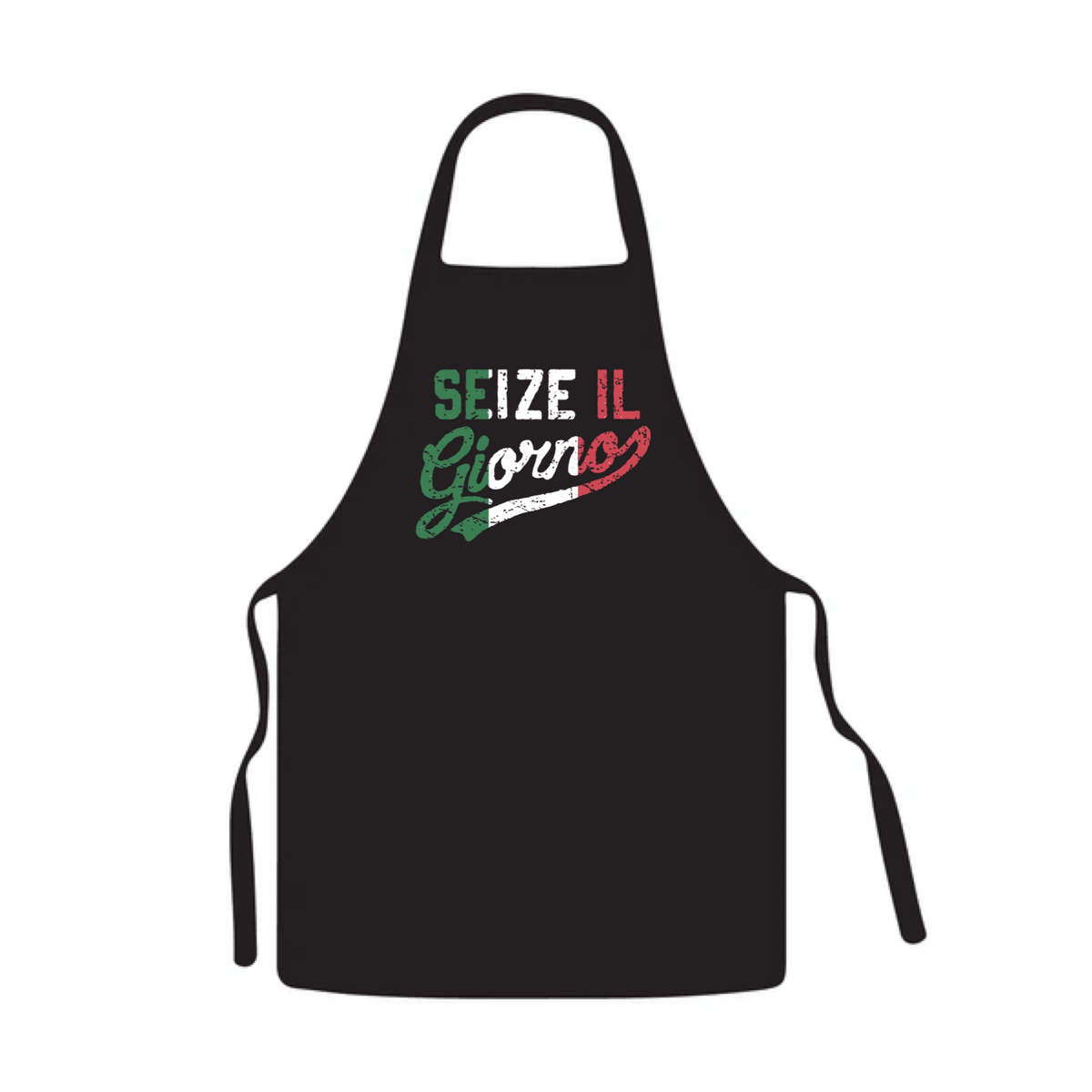 Seize il Giorno Tricolor Apron